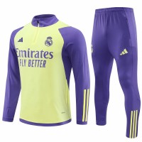 Real Madrid Purple Training Technical Football Tracksuit 23-24