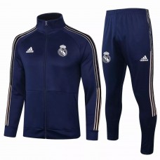 Real Madrid Training Technical Soccer Navy Tracksuit 2020 2021