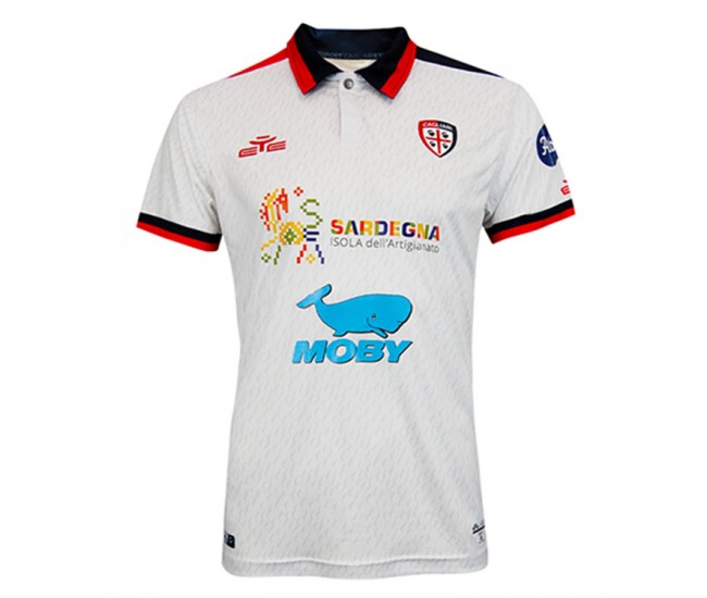 Cagliari Calcio Mens Away Jersey 23-24