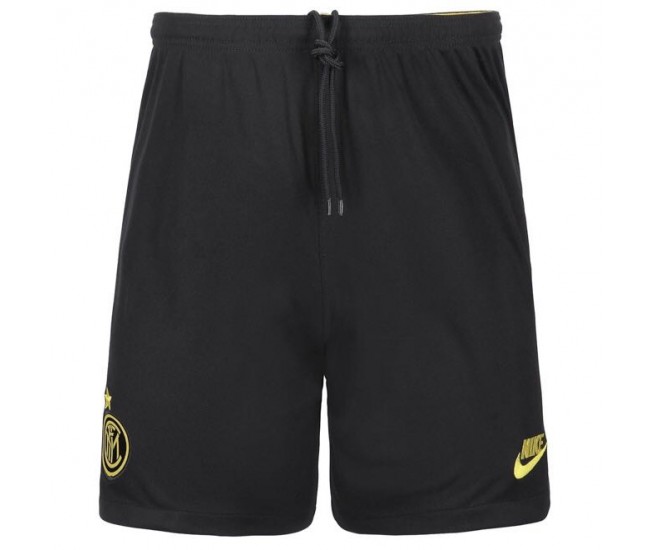 Inter Third Black Shorts 2019 2020