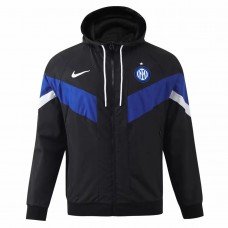 Inter Milan Mens Hooded Windrunner Jacket 24-25
