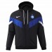 Inter Milan Mens Hooded Windrunner Jacket 24-25