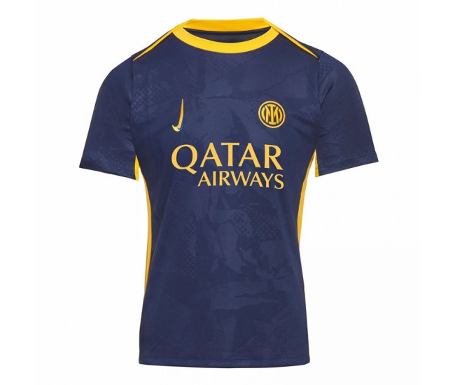 Inter Milan Men's Pre-Match Champions League Jersey 24-25