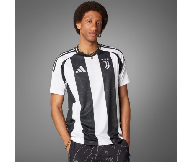 Juventus Mens Home Authentic Jersey 24-25