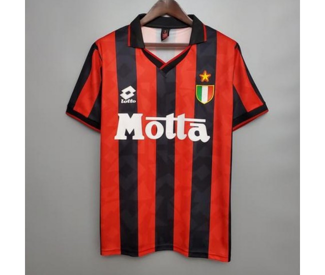 AC Milan Home Retro Jersey 1993-1994