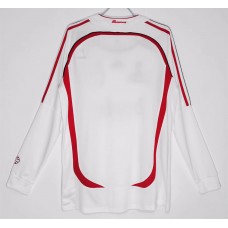 AC Milan Long Sleeve Away Retro Jersey 2006-2007
