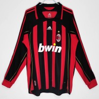 AC Milan Long Sleeve Home Retro Jersey 2006-2007