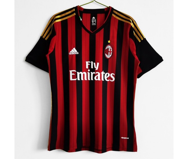 AC Milan Home Retro Jersey 2013-2014