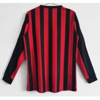 AC Milan Home Long Sleeve Retro Jersey 2013-2014