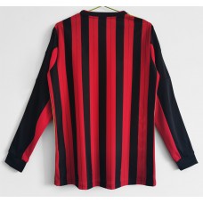 AC Milan Home Long Sleeve Retro Jersey 2013-2014