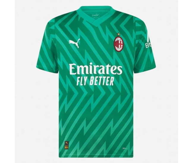 AC Milan Mens Goalkeeper Home Jersey 23-24