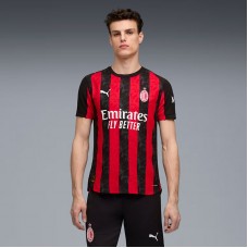 AC Milan Mens Home Authentic Jersey 25-26