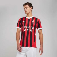 AC Milan Mens Home Authentic Jersey 24-25