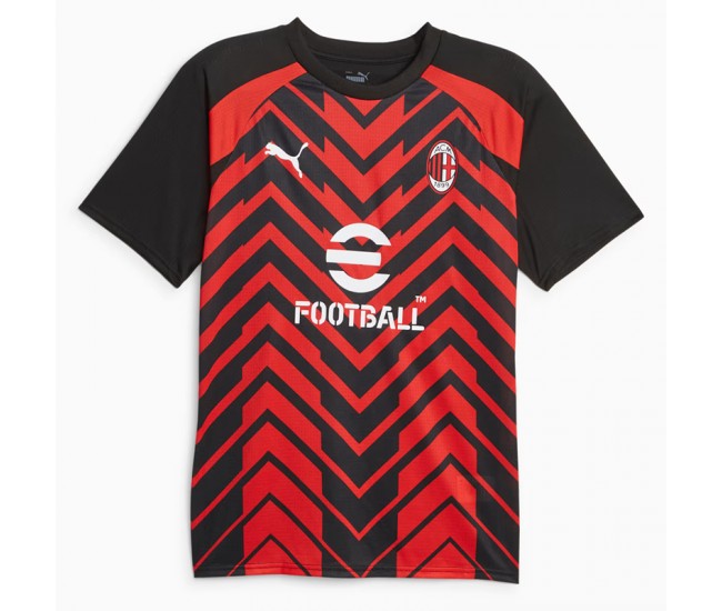AC Milan Mens Pre Match Jersey 23-24