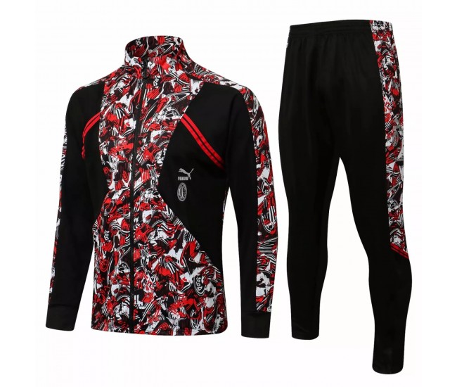 AC Milan Soccer Training Iconic Fans Presentation Tracksuit 2021-22