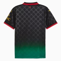 AC Milan x OFF-WHITE Mens Black-Power Green Jersey 24-25
