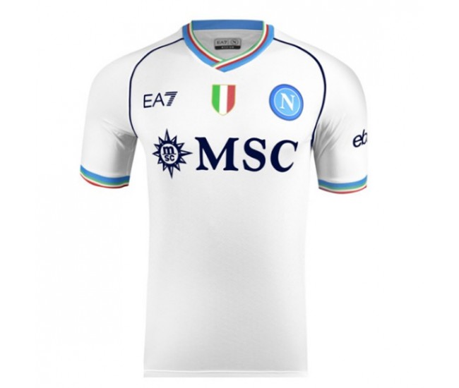 SSC Napoli Mens Away Jersey 2023-24