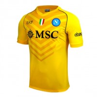 SSC Napoli Mens Yellow Goalkeeper Jersey 2023-24