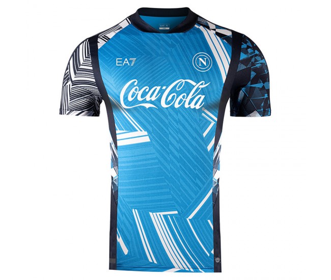 SSC Napoli Mens Pre Match Jersey 24-25