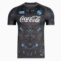 SSC Napoli Mens Ebony Training Jersey 25-26