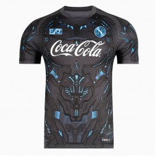 SSC Napoli Mens Ebony Training Jersey 25-26