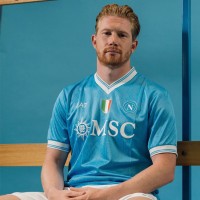 SSC Napoli Mens Home Authentic Jersey 25-26