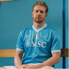 SSC Napoli Mens Home Authentic Jersey 25-26
