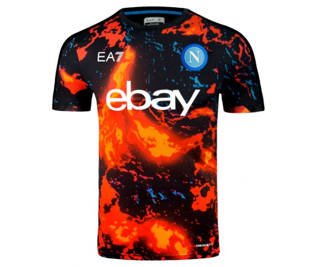 SSC Napoli Mens Pre Match Jersey 23-24