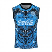 SSC Napoli Mens Sky Blue Training Singlet 25-26