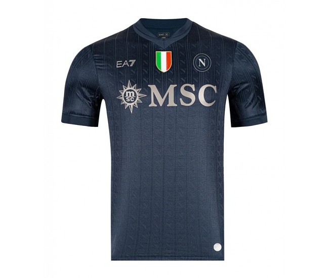SSC Napoli Mens Third Euro Jersey 25-26