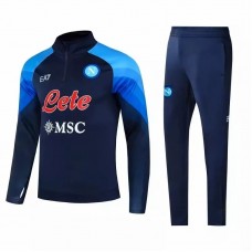 SSC Napoli Navy Training Technical Football Tracksuit 2022-23