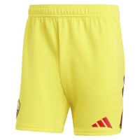 AS Roma Mens Yelllow Goalkeeper Shorts 2023-24