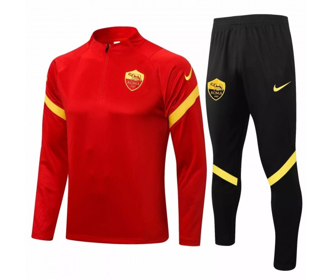 As Roma Training Technical Soccer Tracksuit 2021-22
