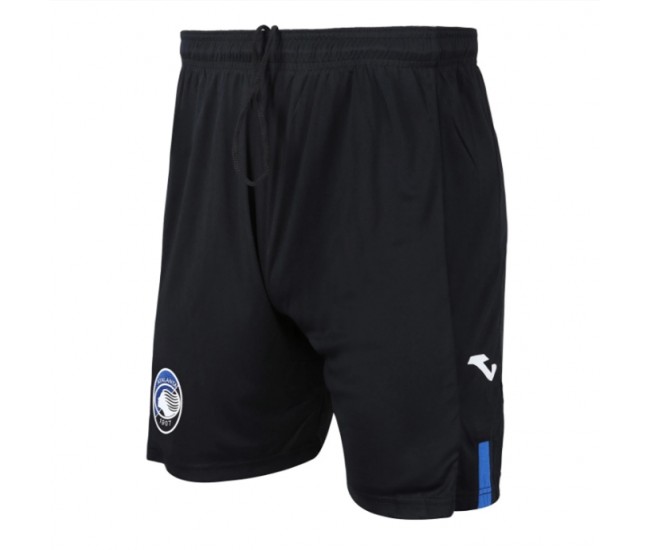 Atalanta Mens Black Home Shorts 2023-24