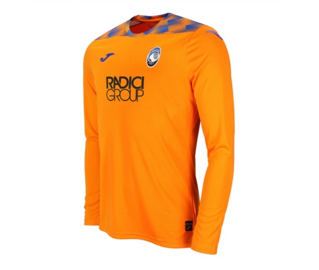 Atalanta Mens Orange Goalkeeper Jersey 2023-24