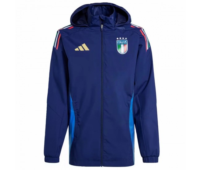 Italy Mens Training Rain Jacket 24-25