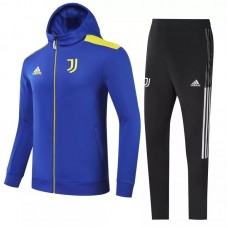 Juventus Hooded Presentation Football Tracksuit 2021-22 Juventus Hooded Presentation Football Tracksuit 2021-22