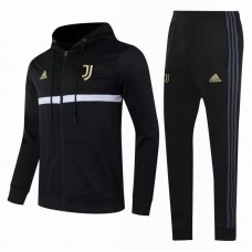 Juventus Training Presentation Soccer Tracksuit Black 2020 2021