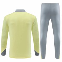 Club America Mens Yellow Training Technical Football Tracksuit 2024-25