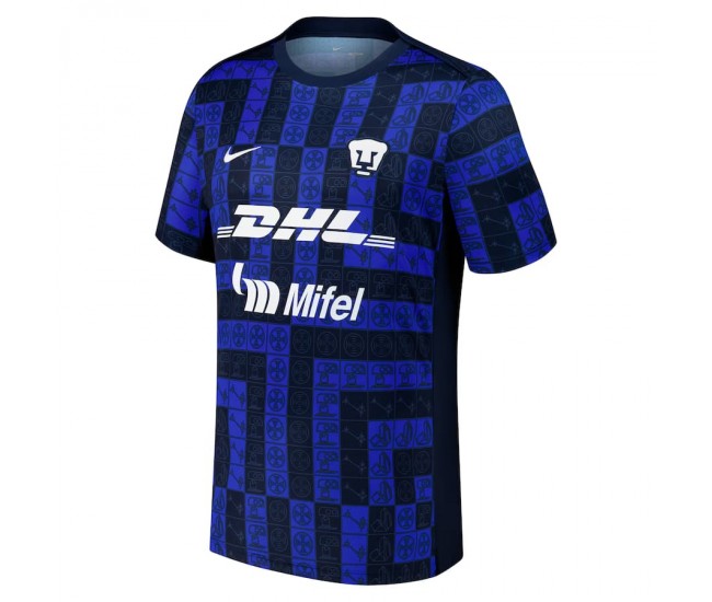 Pumas UNAM Mens Pre Match Jersey 25-26