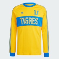 Tigres UANL Mens Long Sleeve Trefoil Jersey 23-24