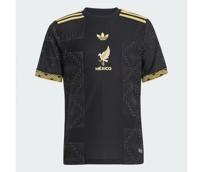Mexico Mens Gold Jersey 25-26