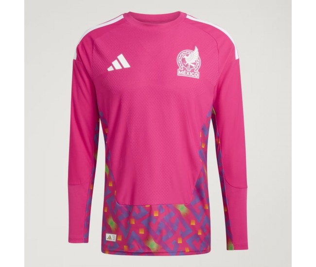 Mexico Mens Goalkeeper Long Sleeves Jersey 25-26