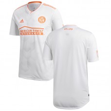 Men's Atlanta United FC White 2018 King Peach Authentic Jersey