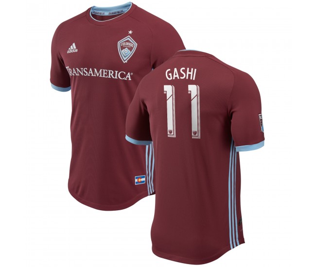 Men's Colorado Rapids Shkelzen Gashi Burgundy 2018 Primary Authentic Player Jersey Men's Colorado Rapids Shkelzen Gashi Burgundy 2018 Primary Authentic Player Jersey