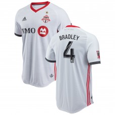Men's Toronto FC Michael Bradley White 2018 Secondary Authentic Player Jersey