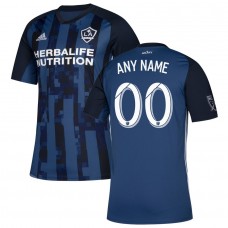 Men's LA Galaxy Navy 2019 Secondary Replica Custom Jersey
