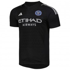 New York City FC Men's Black Goalkeeper Jersey 23-24