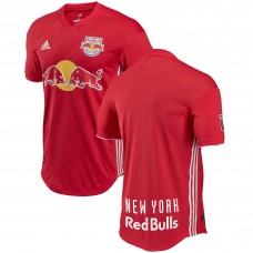 Men's New York Red Bulls Red 2018 Secondary Authentic Jersey