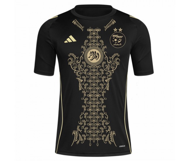 Algeria Mens Black Karakou Jersey 24-25